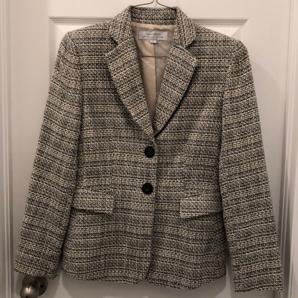 Tweed jacket- like new!